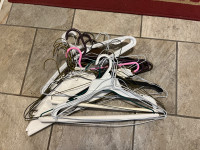 Wire and plastic hangers. FREE