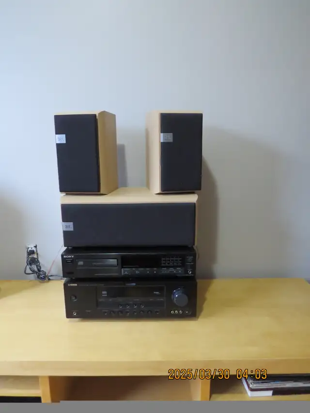 Yamaha  HTR 6130  AV  with JBL  Balboa Speakers in CDs, DVDs & Blu-ray in City of Montréal - Image 9