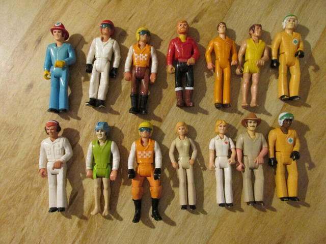 TONKA Play People Vintage Toy Action Figure 1981 Cowboy Medic