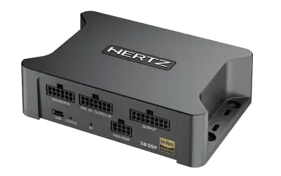 HERTZ AUDIO S8 DSP MOTORCYCLE/POWERSPORTS DSP WEATHER PROOF 8-CHANNEL DIGITAL SOUND PROCESSOR The ul...
