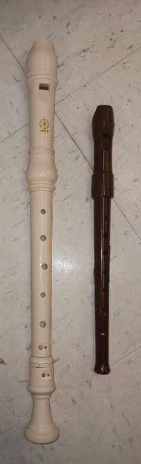 Large size 18 1/4 inch length yamaha recorder flute 