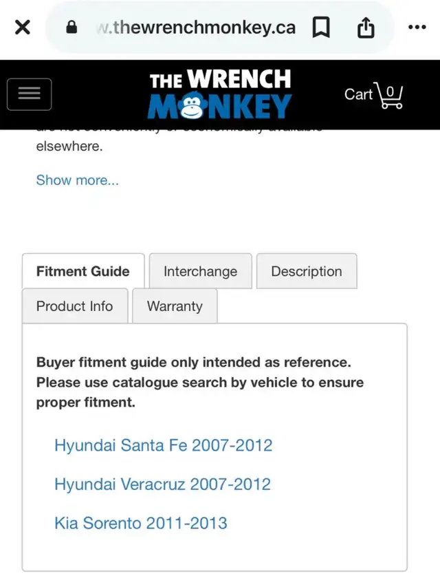 Dorman 522-172 Lateral Arm Hyundai Kia in Other in Hamilton - Image 11