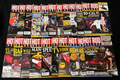 MUST SELL Hot Rod Deluxe Magazines 2009-2013 (LIKE NEW, $8 EACH), View more
