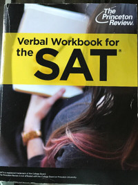 Like new Princeton review Verbal workbook for the SAT