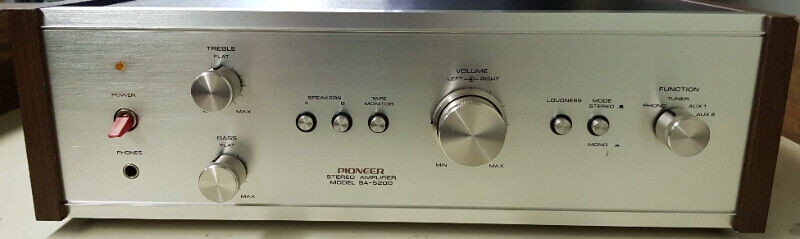 Used, PIONEER SA-5200 STEREO AMPLIFIER for sale  