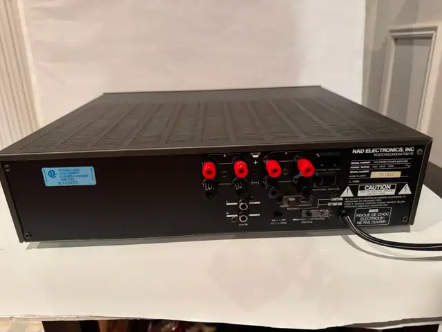 Vintage NAD 2155 Stereo Power Amplifier Excellent, Like New in Stereo Systems & Home Theatre in City of Toronto - Image 7
