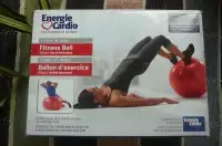 ENERGIE CARDIO  " Ballon d'Exercice " 55 cm. Testé et Approuvé .