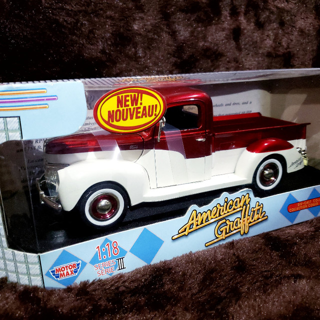 Motor Max American Graffiti 1940 Ford Pickup 1/18 Die Cast in Arts & Collectibles in Sarnia - Image 3