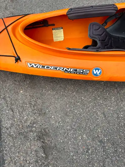 Sturdy kayak,storage locker with latch cover,not used much..good condition..cash only