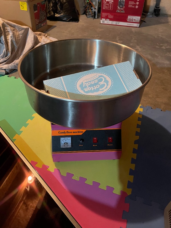 VIVO Pink Electric Commercial Cotton Candy Machine, Candy Floss Other