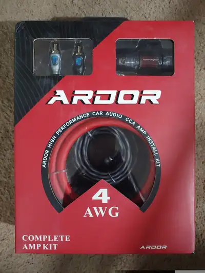 Brand New 4 ga subwoofer amplifier wiring kit see second pic for more specs and info