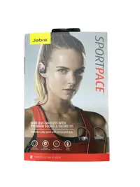 Babra Sport Pace Wireless Earbuds / Headset - Gently Used