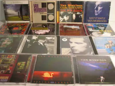 15 VAN MORRISON CD'S SOME HARD TO FIND, View more