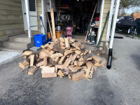 Hardwood firewood delivered today! Face cord of hardwood cut 