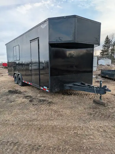 2020 Continental UTV trailer. 22' plus 3' extension. 5200lbs axles with 16" wheels, black out packag...