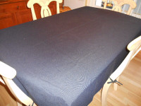 Nappe de table noire