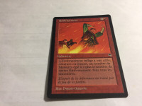 1997EMBRASEMENT Magic the Gathering Tempest French UNPLYD NM -MT