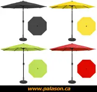 Parasol jardin 9 pieds 89.95$ patio umbrella