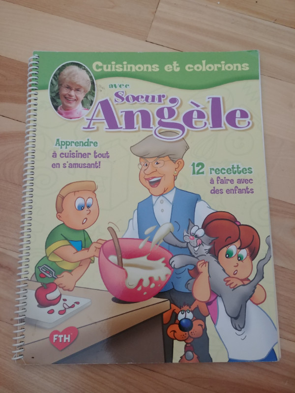 Livre cuisinons et colorions avec soeur Angèle dans Autre  à Longueuil/Rive Sud