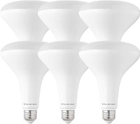 6-Pack LED Dimmable Light Bulbs, 1400 Lumens, 5000K, Brand New