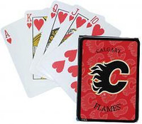 CALGARY FLAMES ........ NHL playing cards