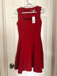 Banana Republic - red dress - BRAND NEW W/ TAGS (Size: 0P)