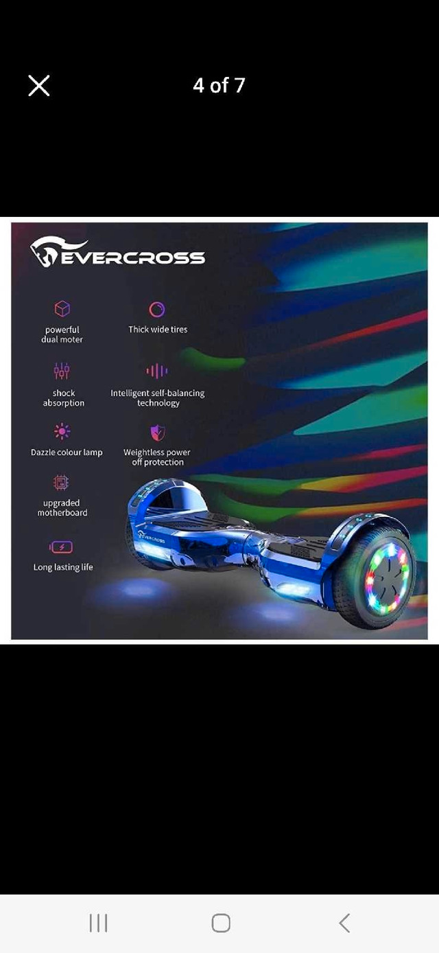 Hoverboard with Seat Attachments 6.5" (Self Balancing) Brand New in Skateboard in City of Toronto - Image 4
