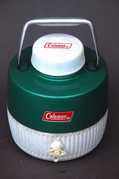 Vintage Late 60's Coleman Water Jug Cooler, View more