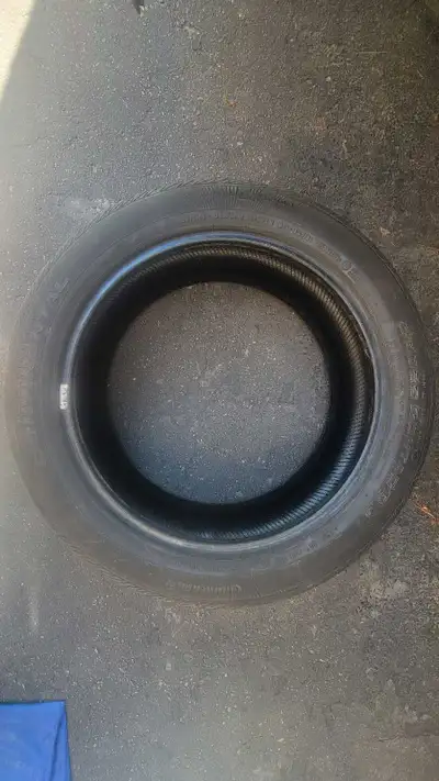 Used, still having lots of life left. Only one tire.