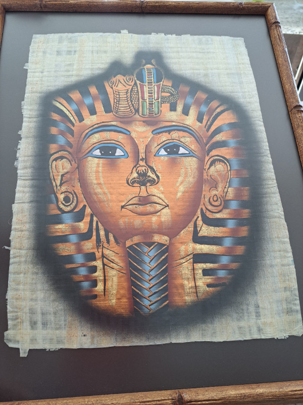 Egyptian papyrus souvenir art for 90$ in Arts & Collectibles in Ottawa - Image 2