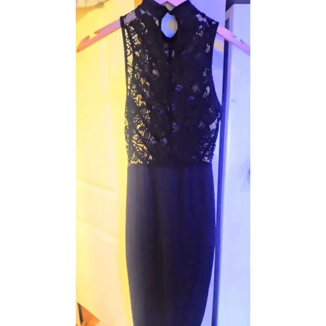 Black Halter Style Cocktail Dress in Size Small in Women's - Dresses & Skirts in Delta/Surrey/Langley - Image 3