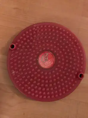 Bally Matrix round - twist and rotating balance board, 10” pink, View more