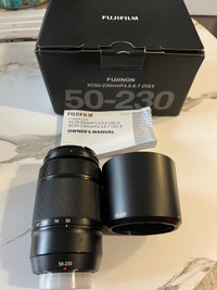 Fujifilm 50-230mm Lens + Hood