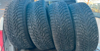 New   Nokian 245/50R20 hakkapeliitta snow tires  245/50/20