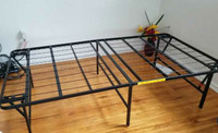 Twin Foldable Bedframe+ Mattress 