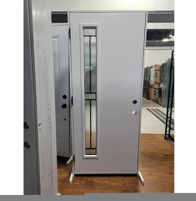 Modern Steel Single Door  34" For sale in Windows, Doors & Trim in City of Toronto - Image 3