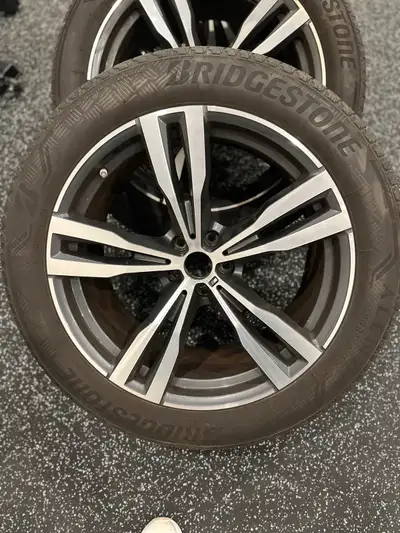 For Sale: BMW OEM 21” Wheels with Bridgestone Alenza Tires – Excellent Condition Selling a set of 4...