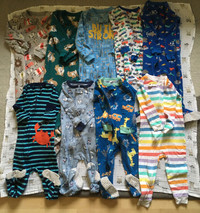 Three fleece PJs - size 2T