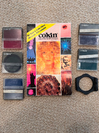 Camera lens filters 5 COKIN + manual