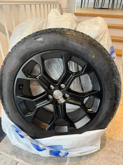 I'm trading in my car and no longer need this set of Lexus TX winter wheels and tires. Used for less...