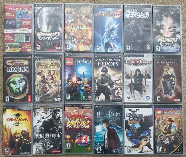 PSP Game Lot in Sony PSP & Vita in Oakville / Halton Region