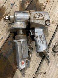 Mac tools air impact and angle grinder