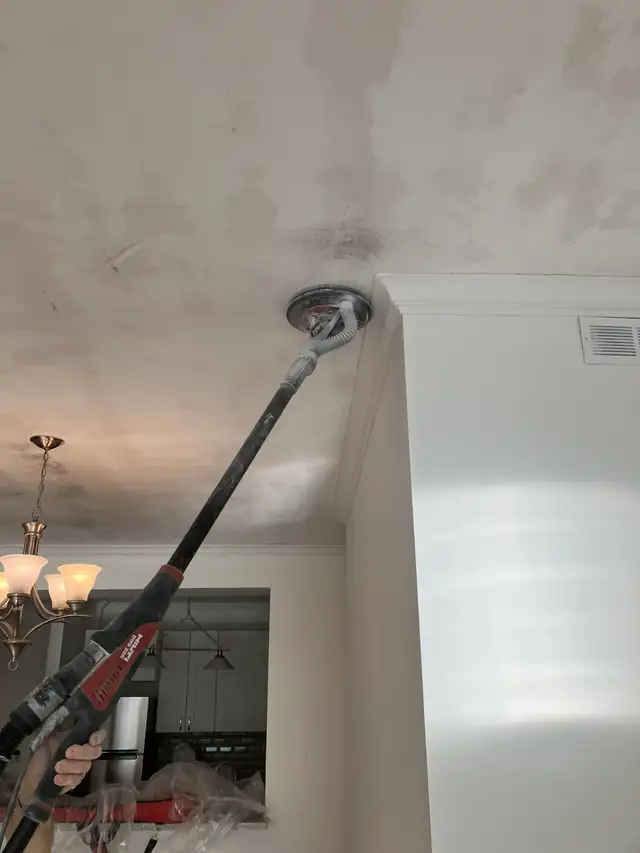 2$ [SQ FT] DUST FREE  POPCORN CEILING REMOVAL