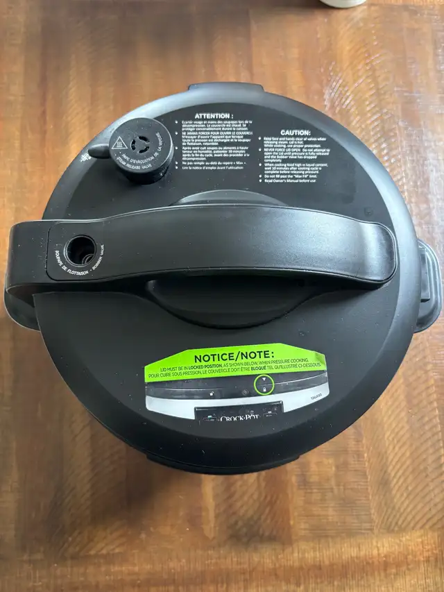 Crock•Pot Pressure Cooker in Microwaves & Cookers in Sarnia - Image 3