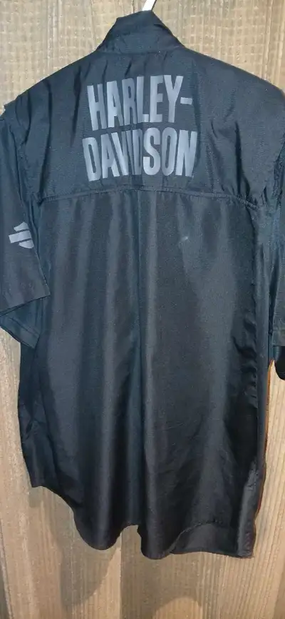 Selling new harley davidson shirts. Sizes in pics $25 each
