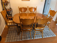 dinning table set with 6 chairs for sale