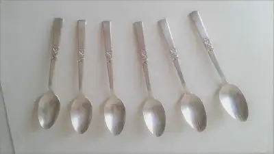 ONEIDA Community Morning Star petite silver spoons Vintage, View more