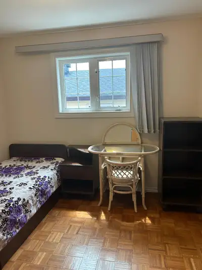 We have a fully furnished bedroom currently available for rent. Utilities are included and we do pre...