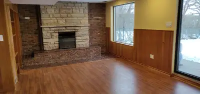 Walkout spacious ground level legal basement apartment on quiet ravine lot available for rent from 1...