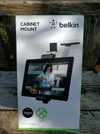 Belkin Cabinet Mount For Tablets Size 7" To 10",  Easy Setup